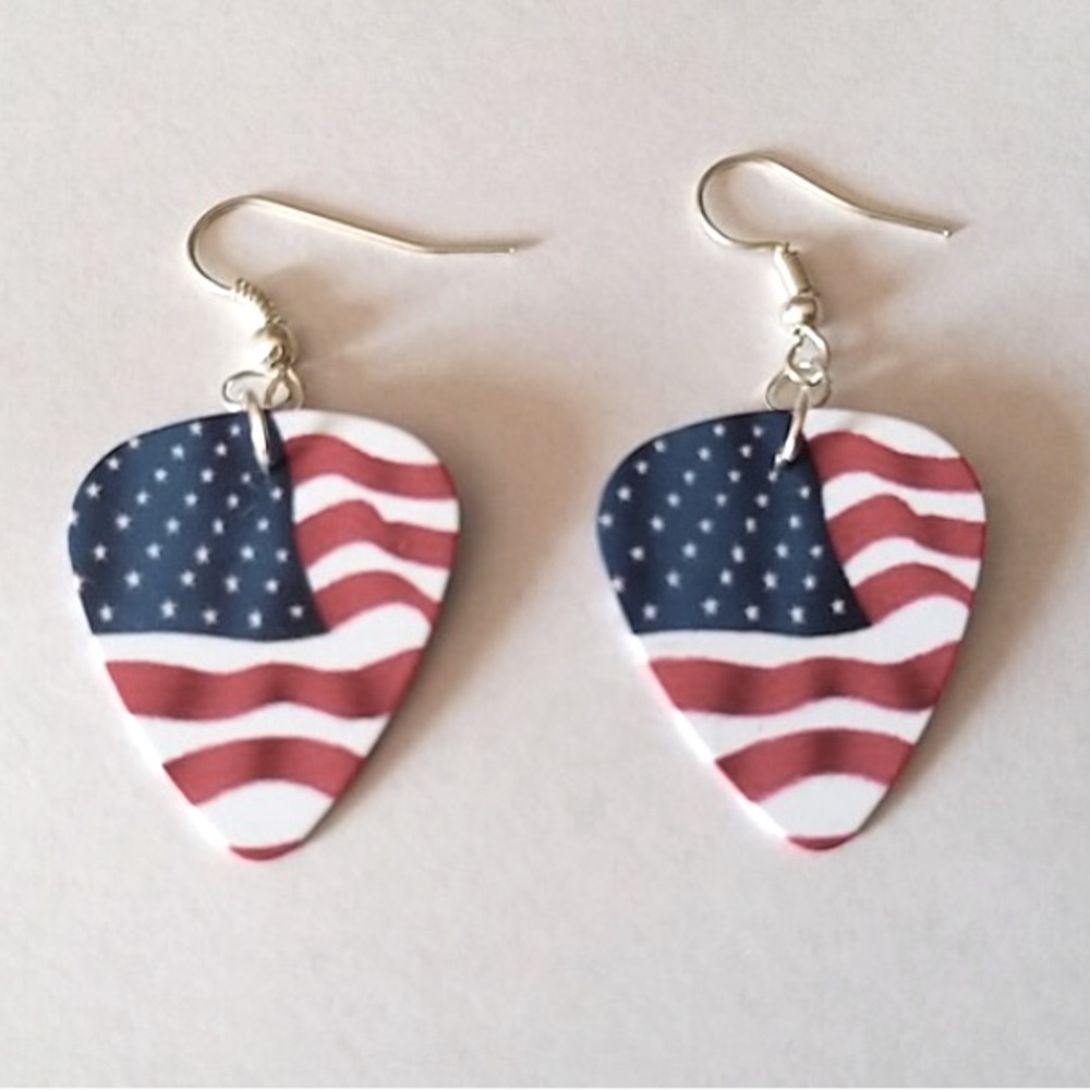 Fender USA Guitar Pick Earrings